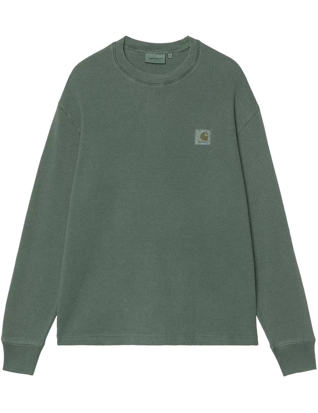 Vista Waffle Long Sleeve T-Shirt - Dark Scarab