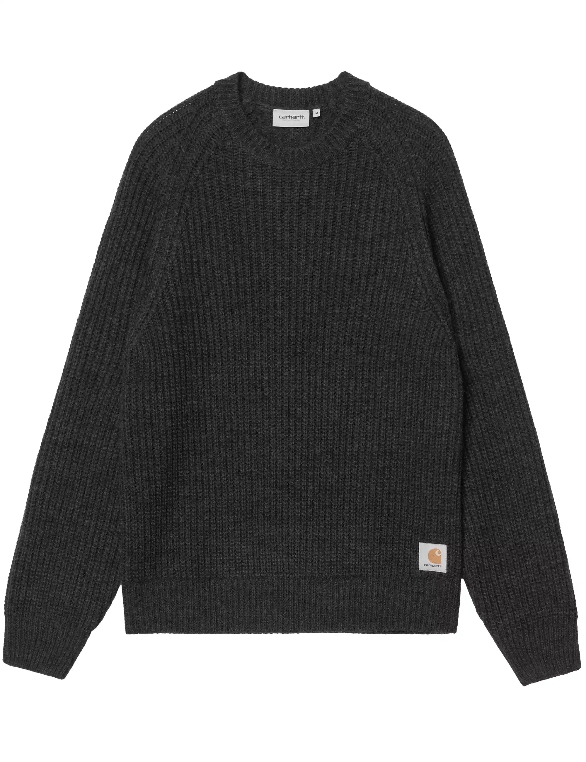 Carhartt WIP Carhartt WIP Firth Knit Crew Sweater - Soot