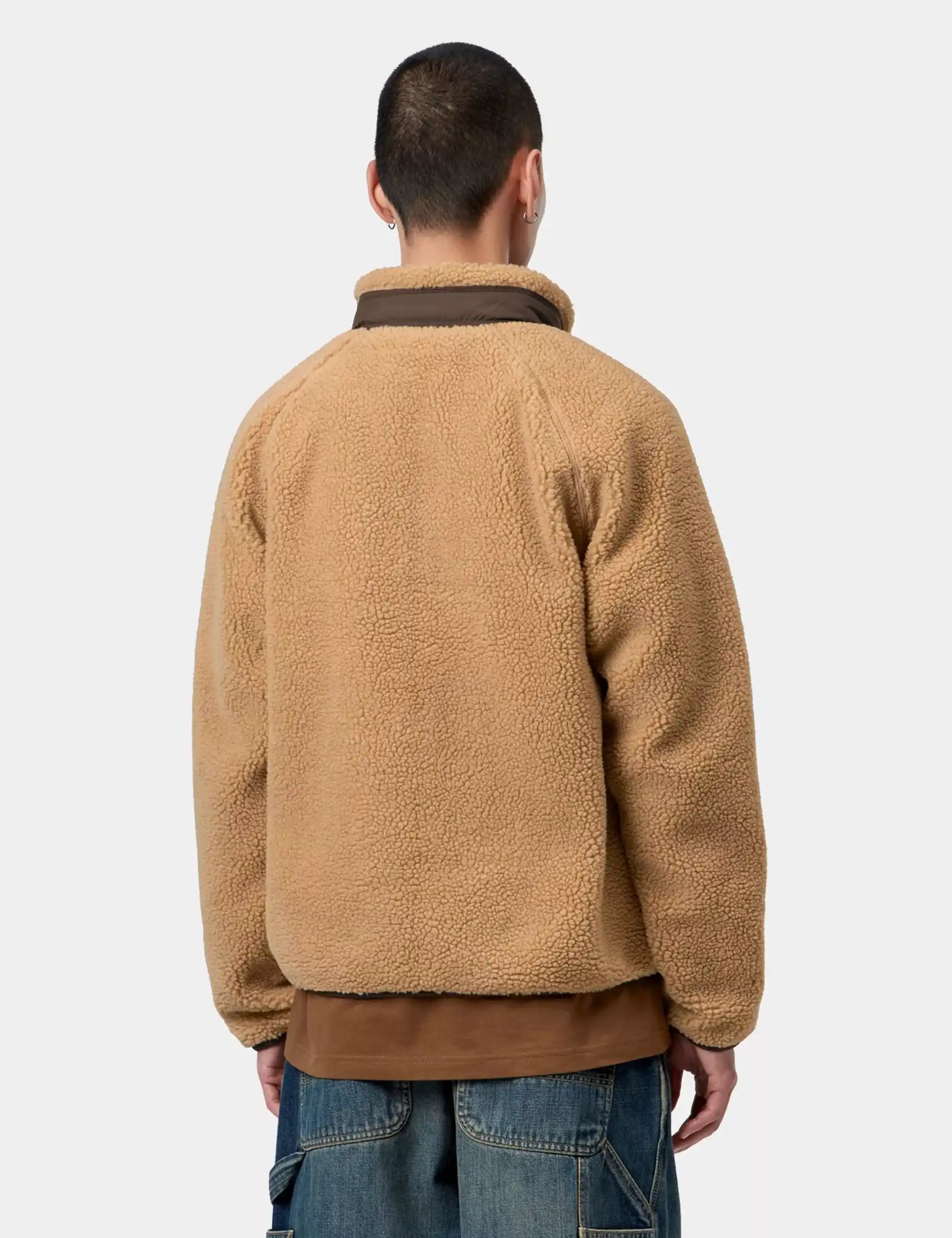 Carhartt WIP Carhartt WIP Prentis Liner Fleece Jacket - WIP Dusty H/Tobacco