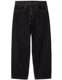 Brandon Denim Pant - Black, Stone Washed