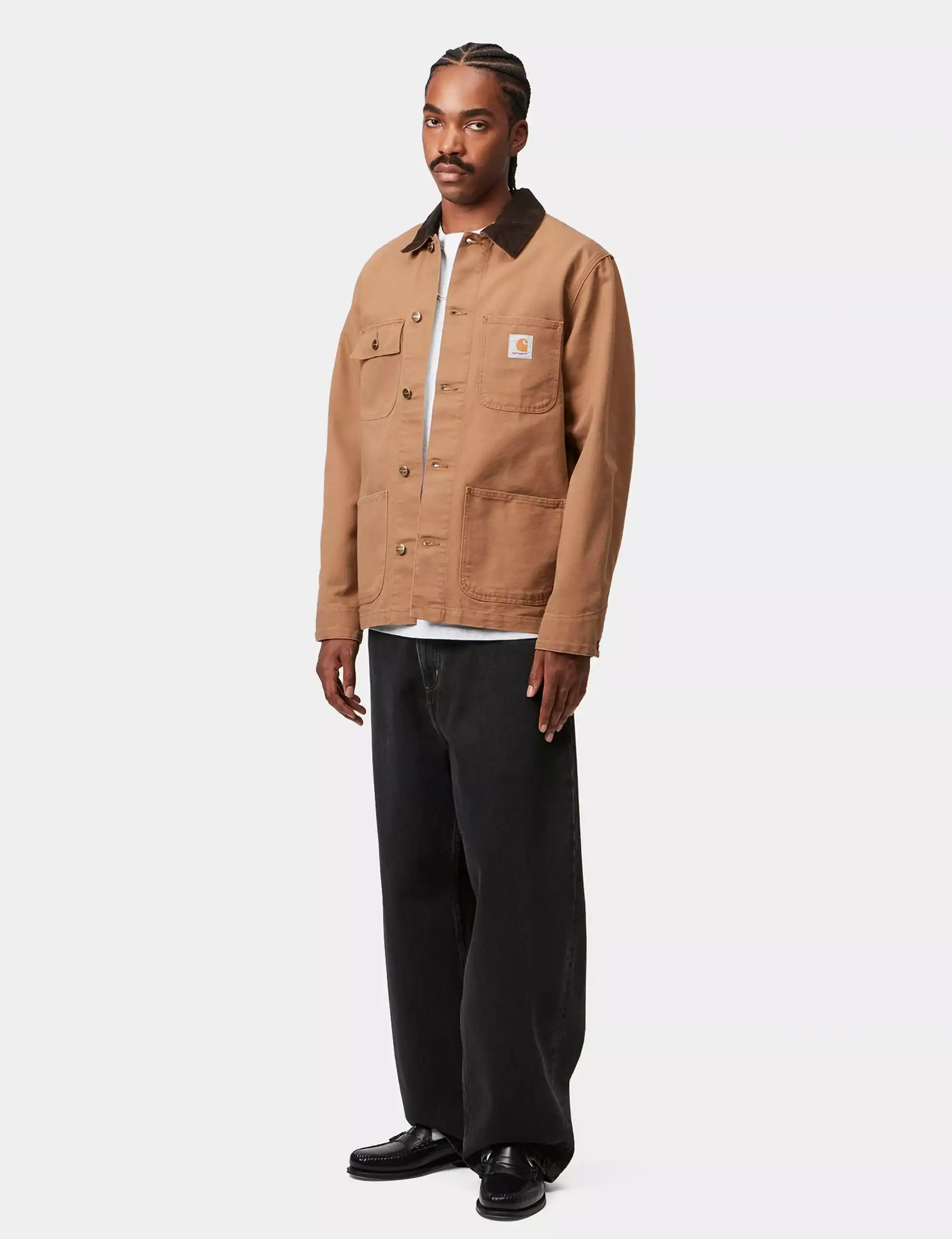 Carhartt WIP Brandon Denim Pant - Black, Stone Washed