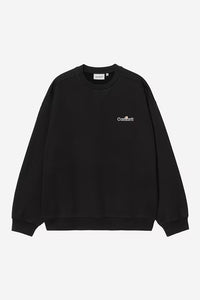 WIP Label Crew Sweat - Black