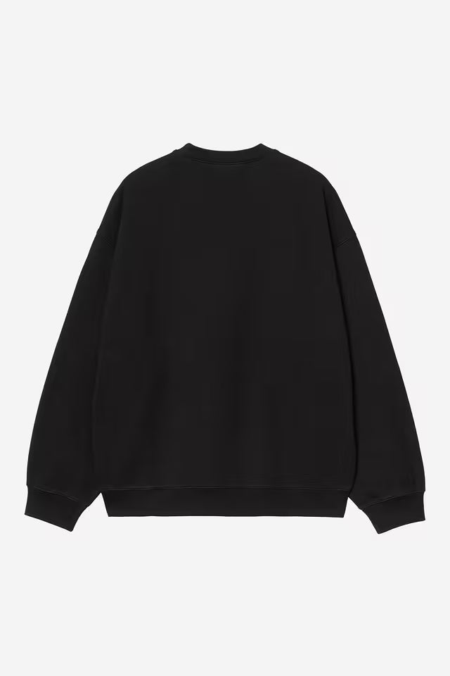 Carhartt WIP WIP Label Crew Sweat - Black
