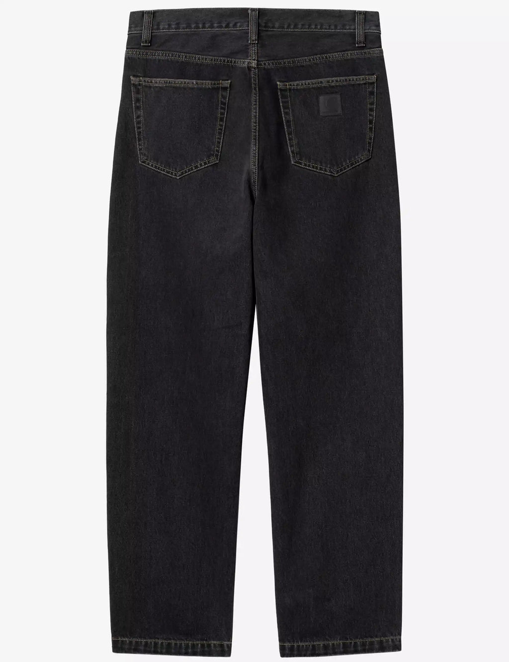 Aaron Denim Pant - Black, Stone Washed