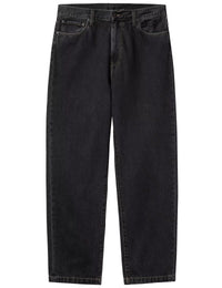 Aaron Denim Pant - Black, Stone Washed