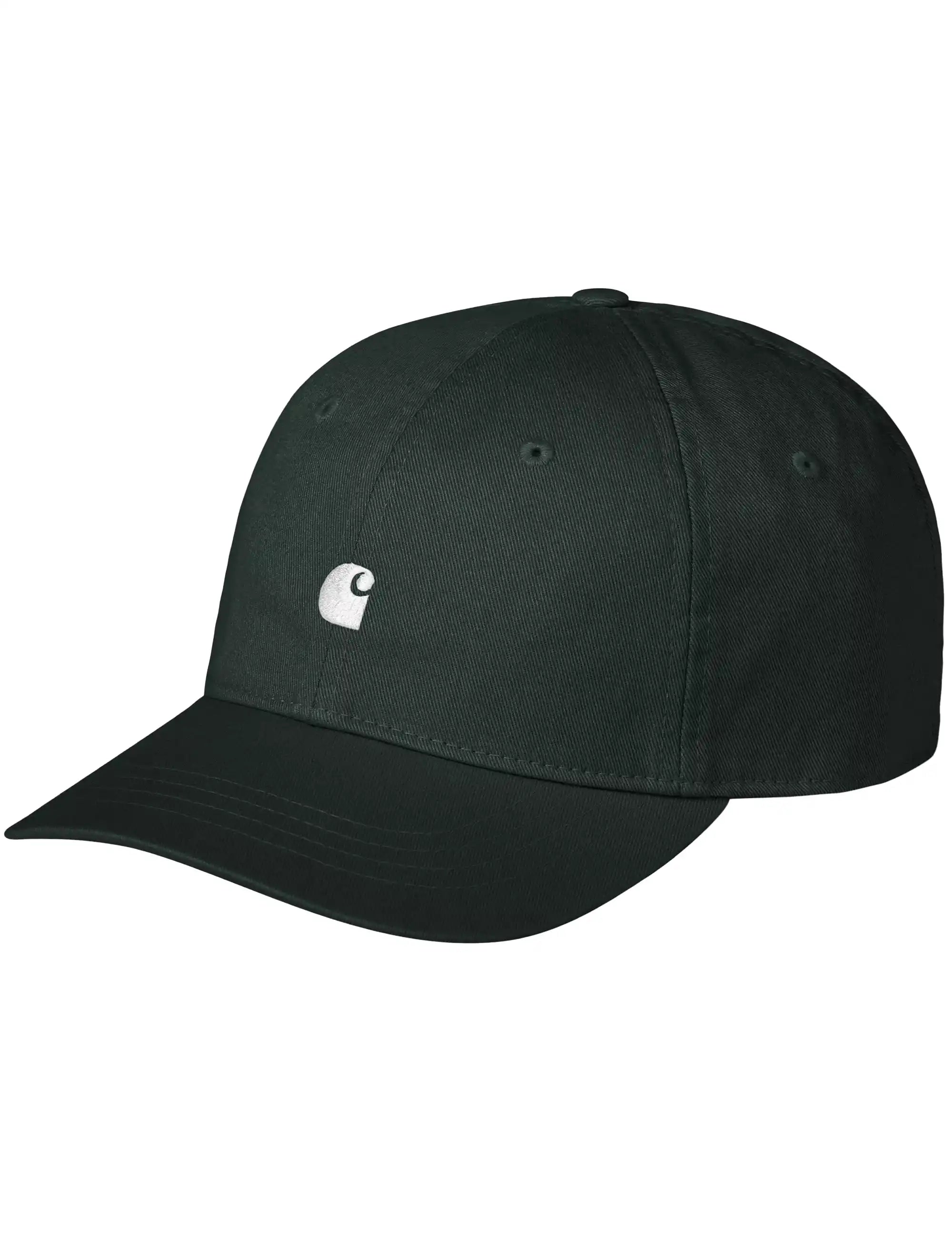 Carhartt WIP Madison Logo Cap - Dark Scarab/White