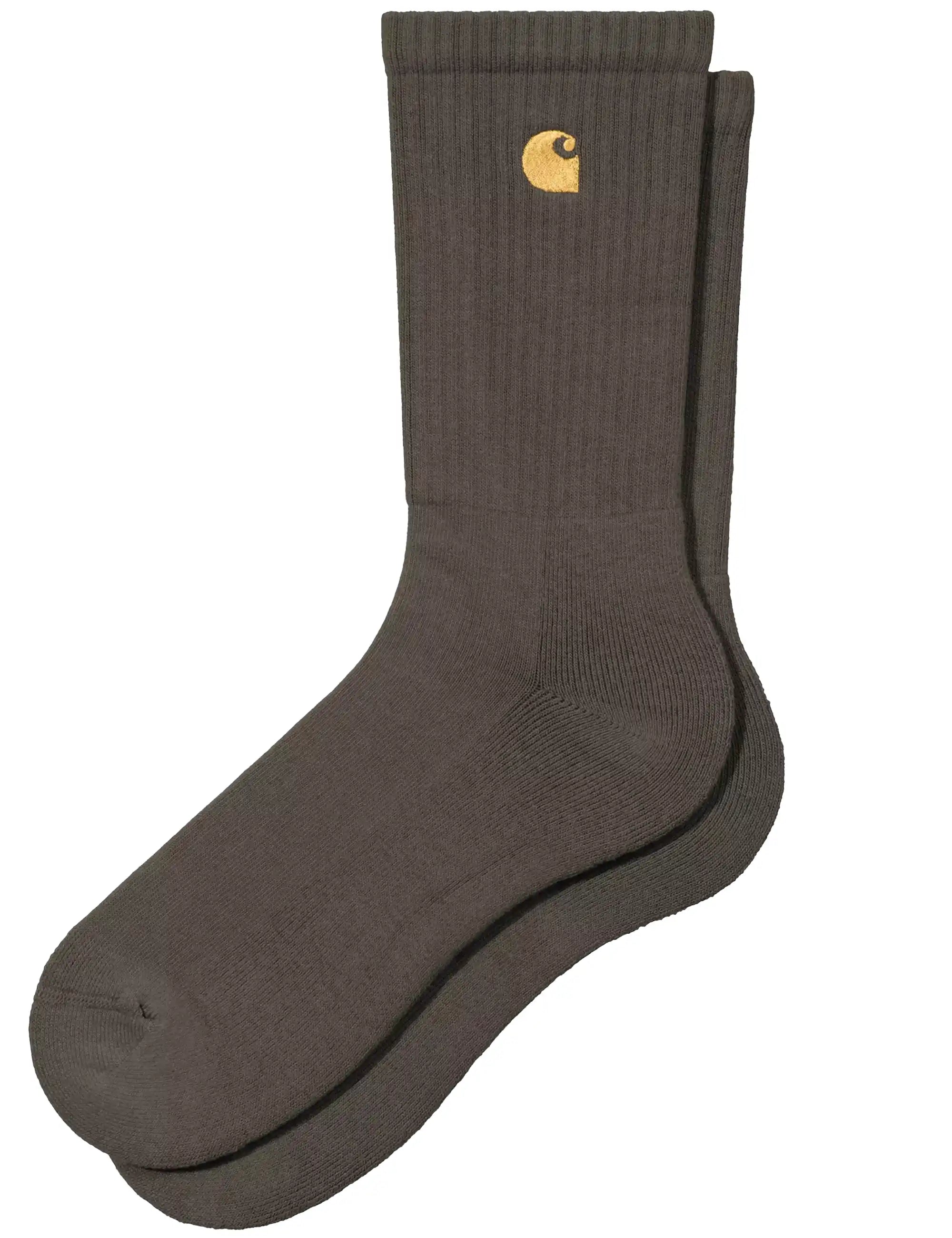 Carhartt WIP Chase Socks - Shungite/Gold