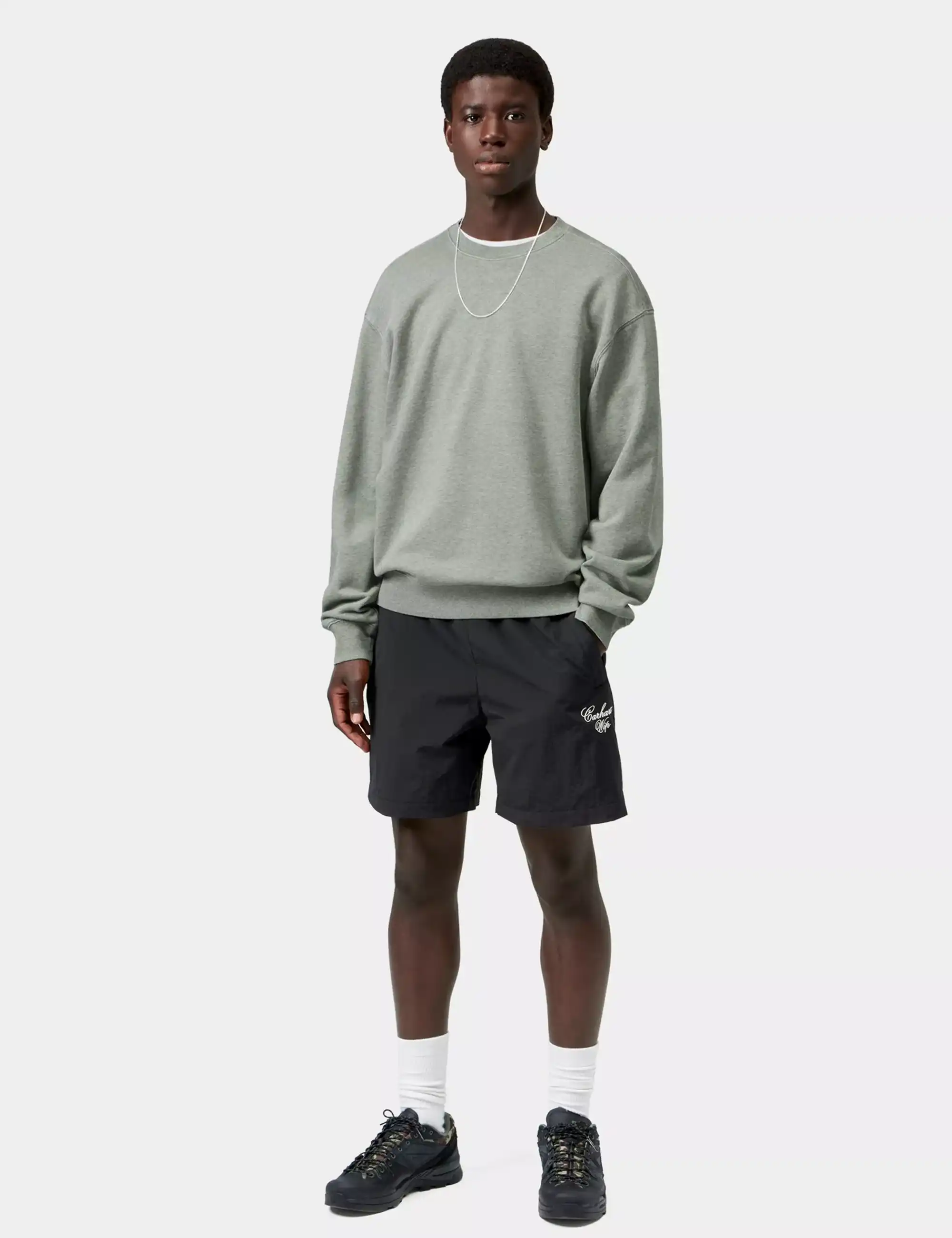 Carhartt WIP Travon Short - Black/Wax