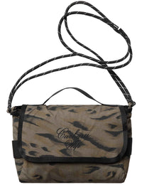 Travon Shoulder Bag - Duck Feather Print, Cypress/Black