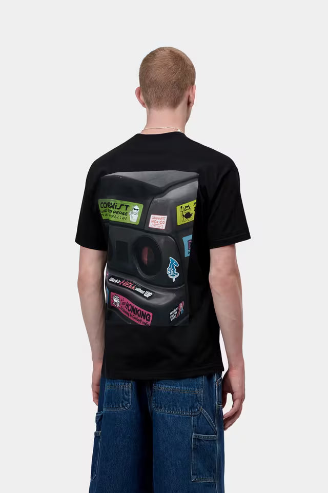 Carhartt WIP bumper car T-shirt, black, back graphic print
