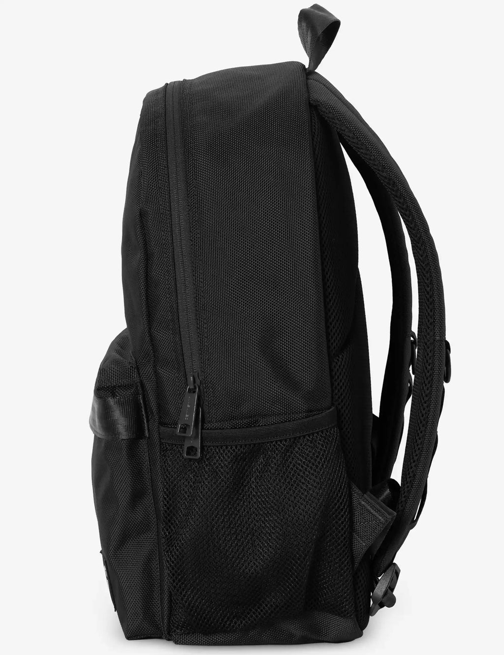 Carhartt WIP Richmond backpack, side view with zipper pocket and handle
