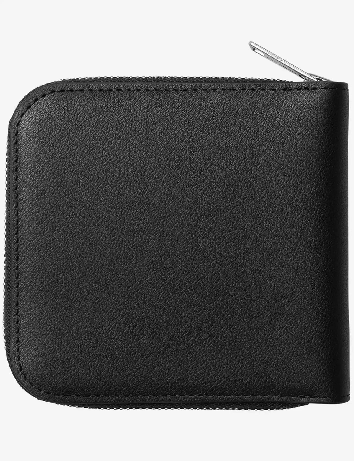 Carhartt WIP Leather Wallet - Black/Silver