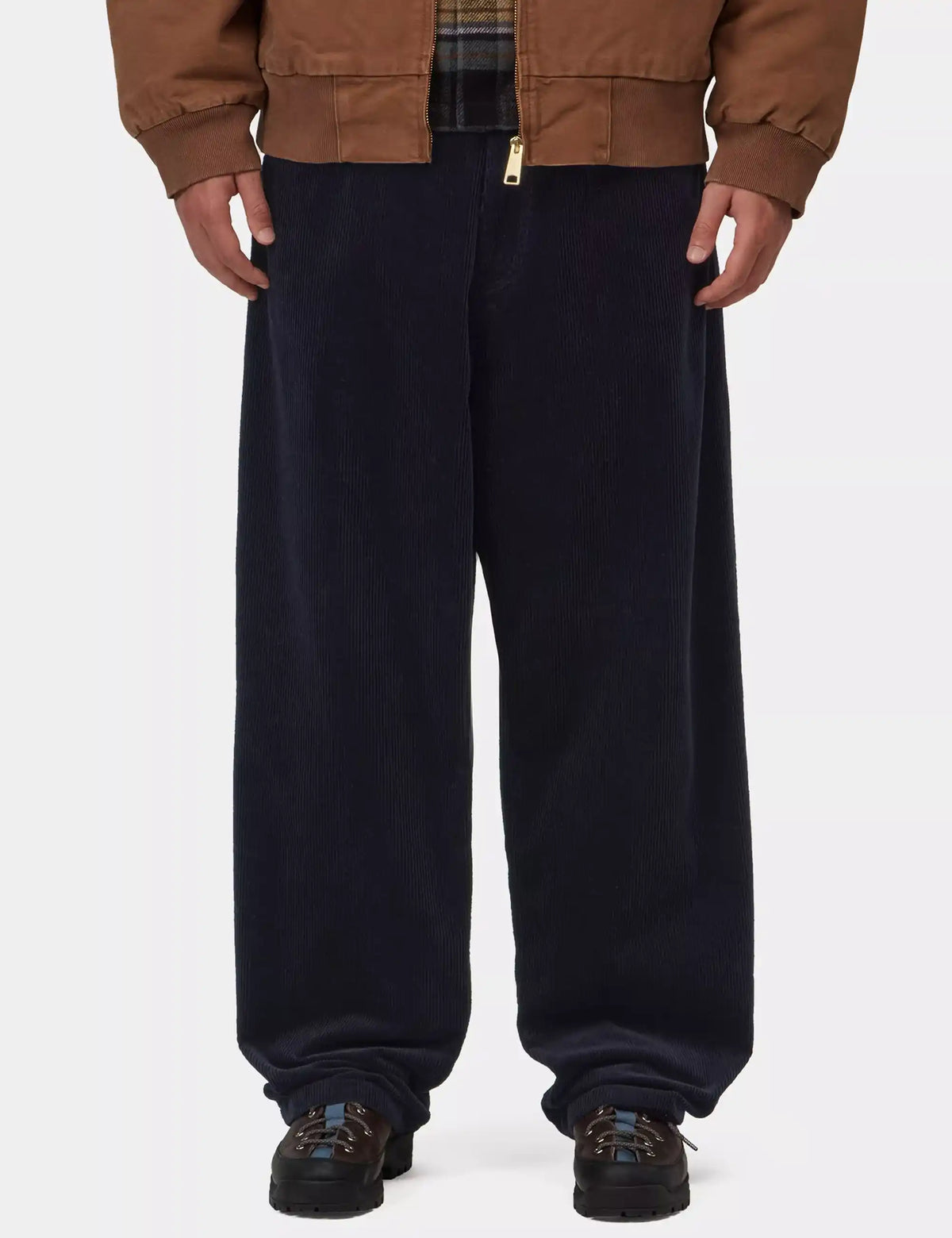 Carhartt WIP Brandon Cord Pant - Dark Navy