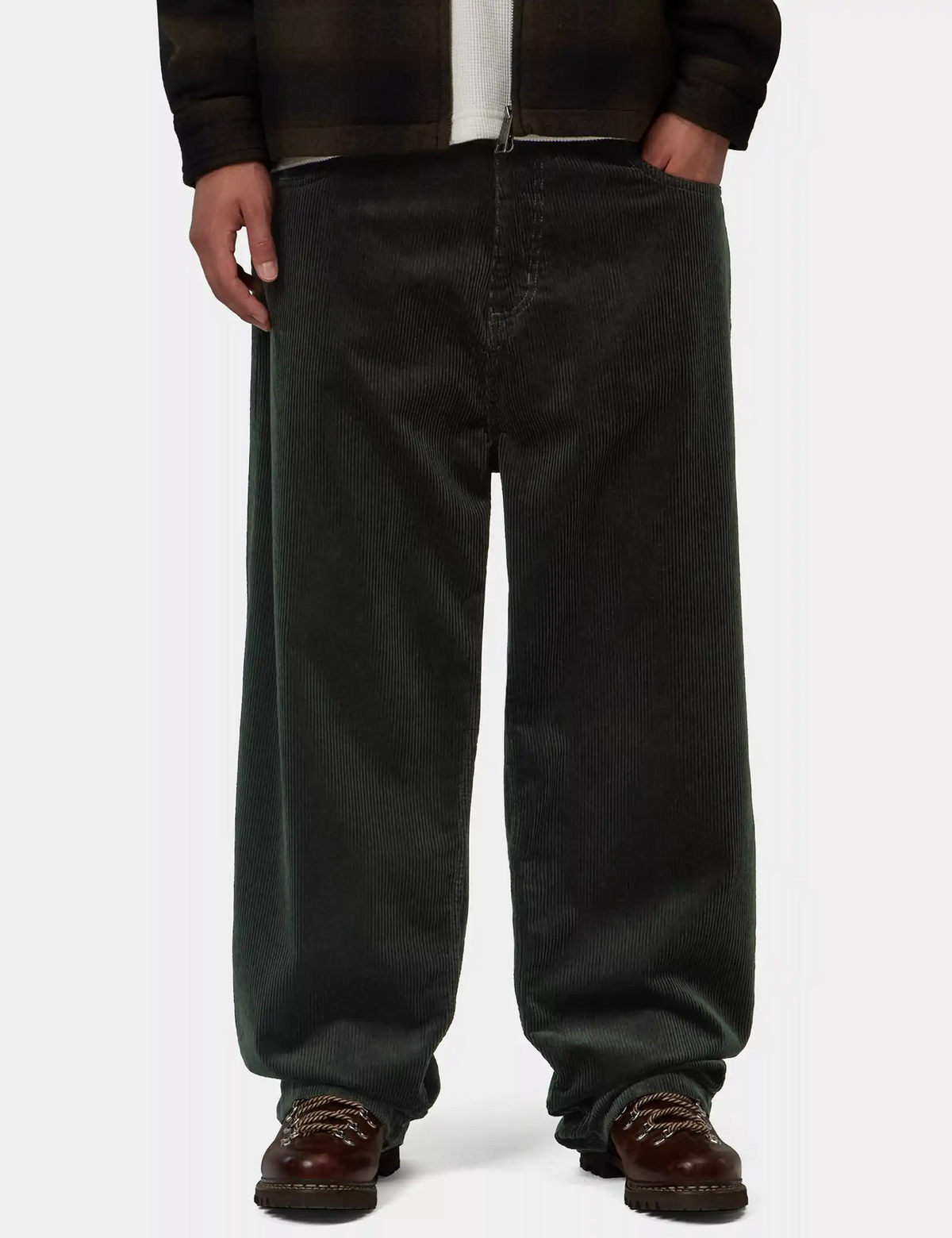 Carhartt WIP Brandon Cord Pant - Raven