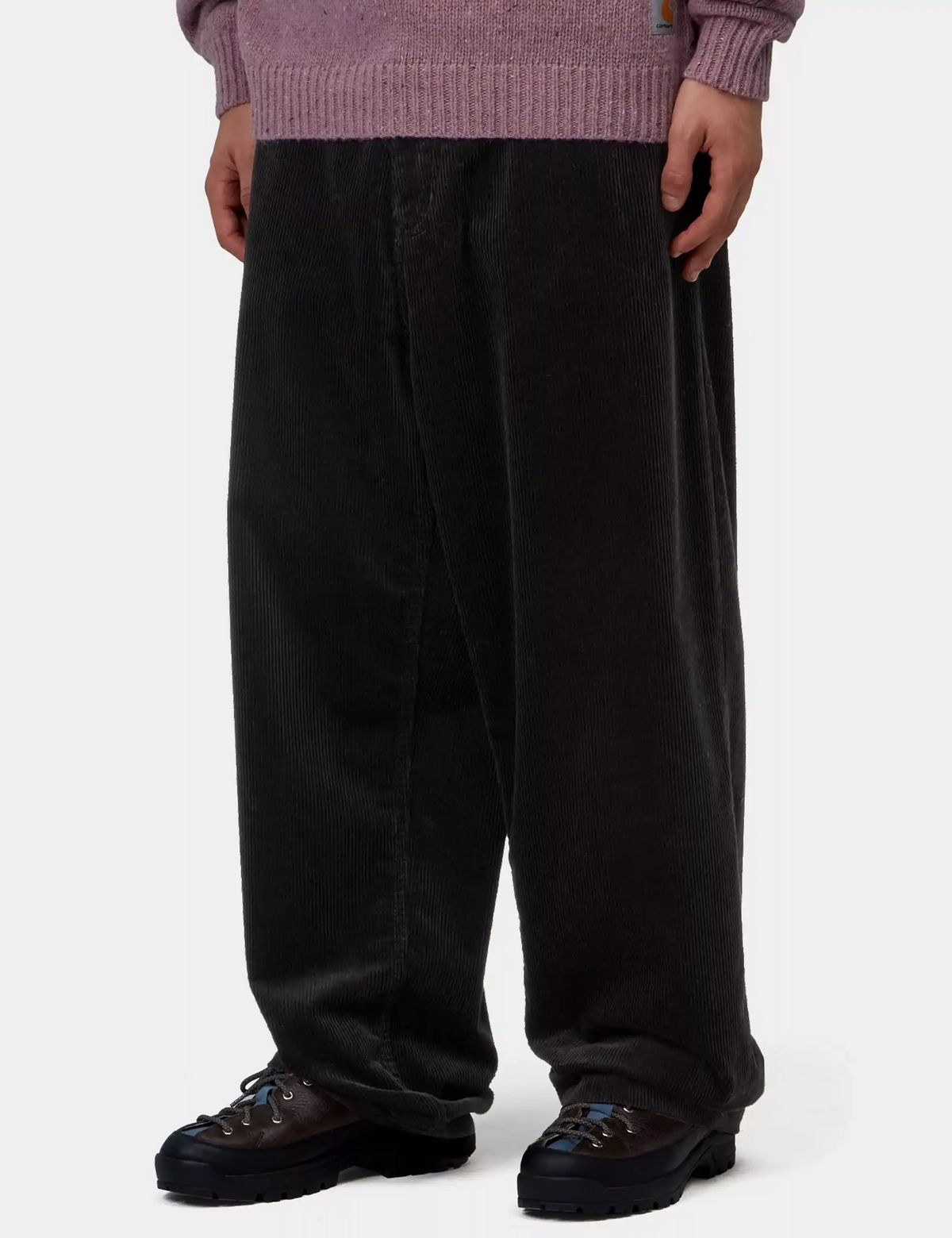Carhartt WIP Brandon Cord Pant - Black