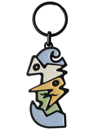 Cubist Keychain - Multicolor