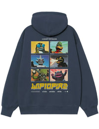 Wiptopia II Hooded Sweatshirt - Blue