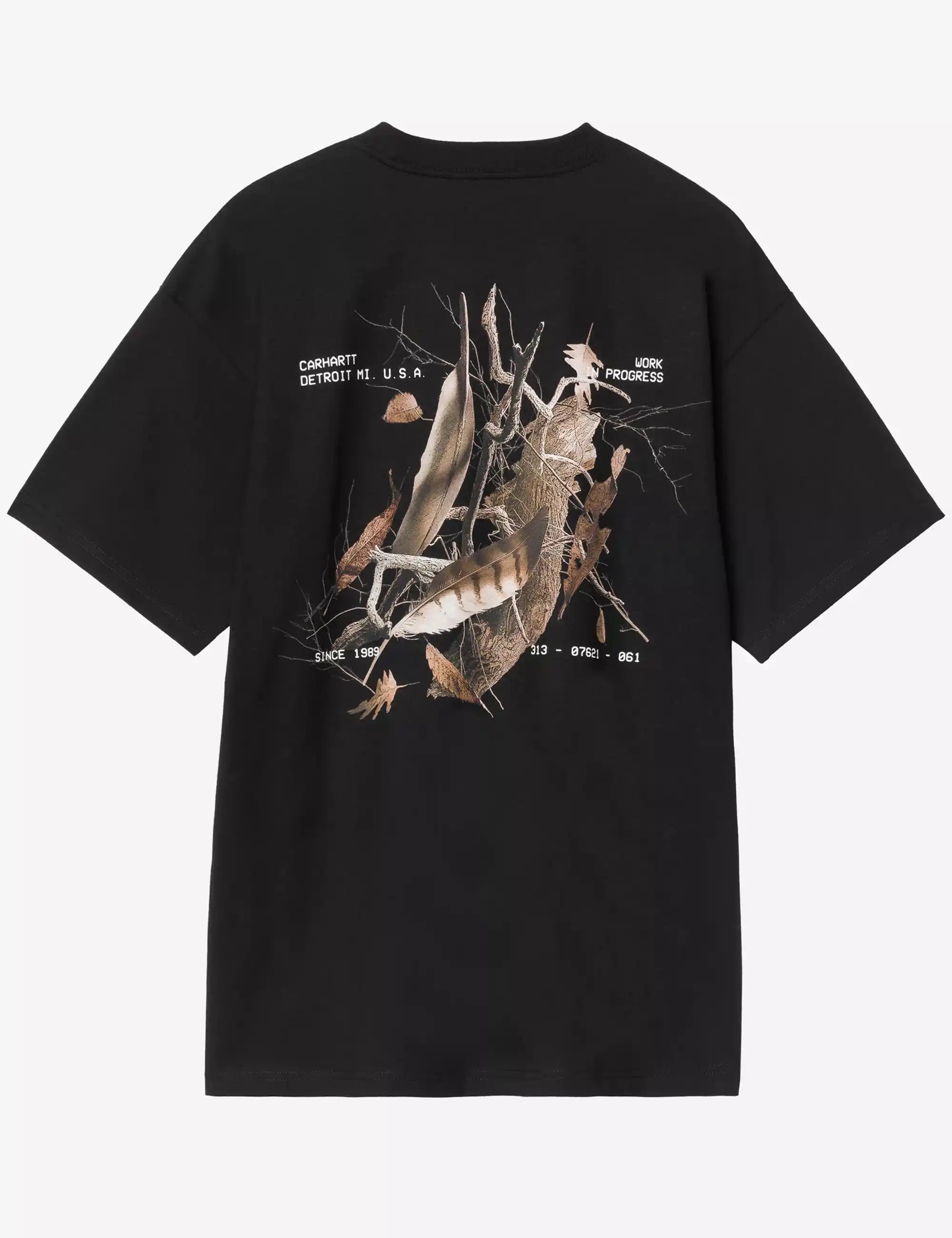 Carhartt WIP Carhartt WIP Feather Progress T-Shirt - Black