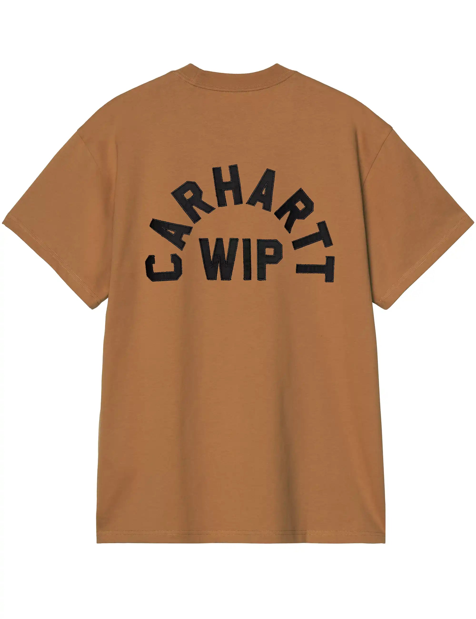 Carhartt WIP Arch Script T-Shirt - WIP H Brown/Black
