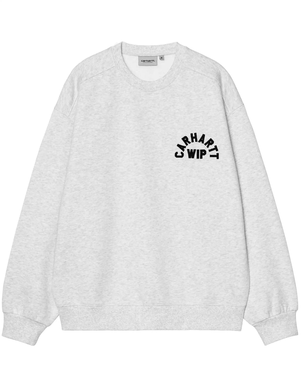 Light gray crewneck sweatshirt with Carhartt WIP logo at center front