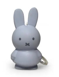 Junior Miffy Keyring (6cm) - Silver Blue
