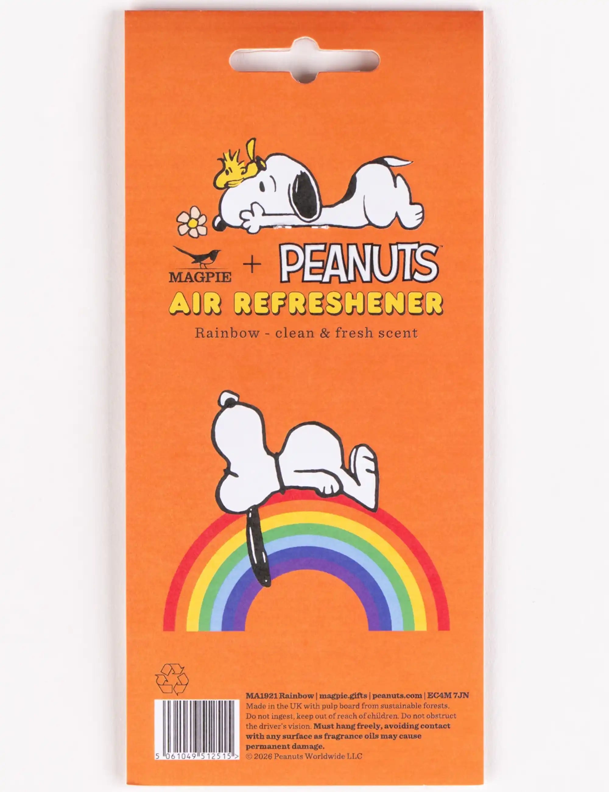 Peanuts Peanuts Air Refreshener - Rainbow