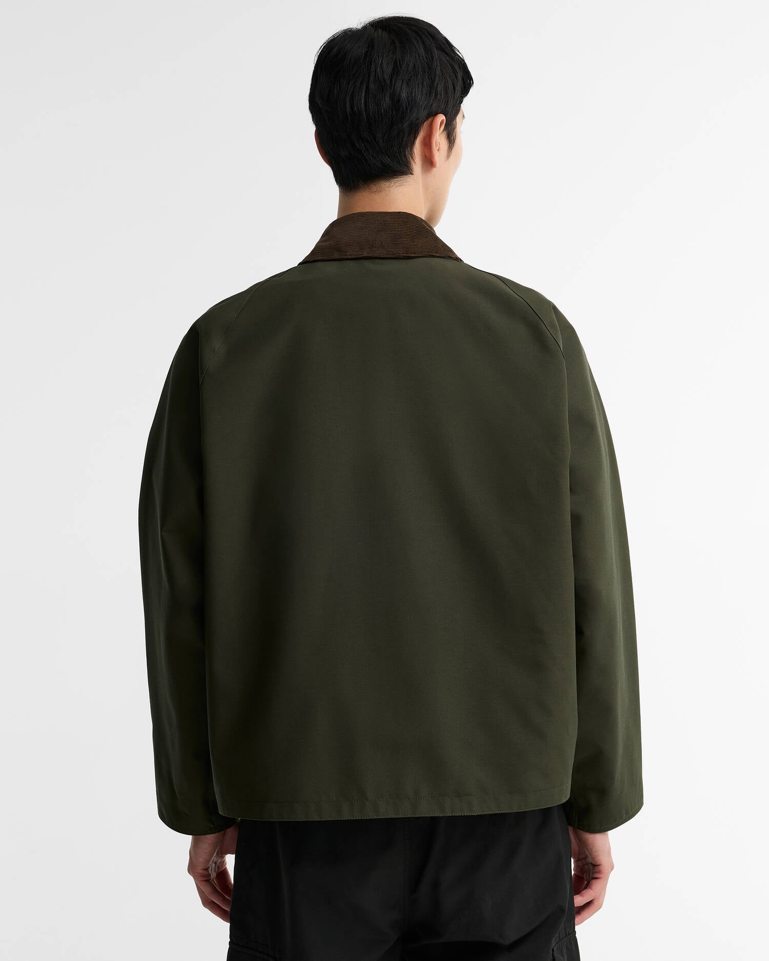 Barbour Transport Reversible Casual Jacket - Sage/Ancient Tartan