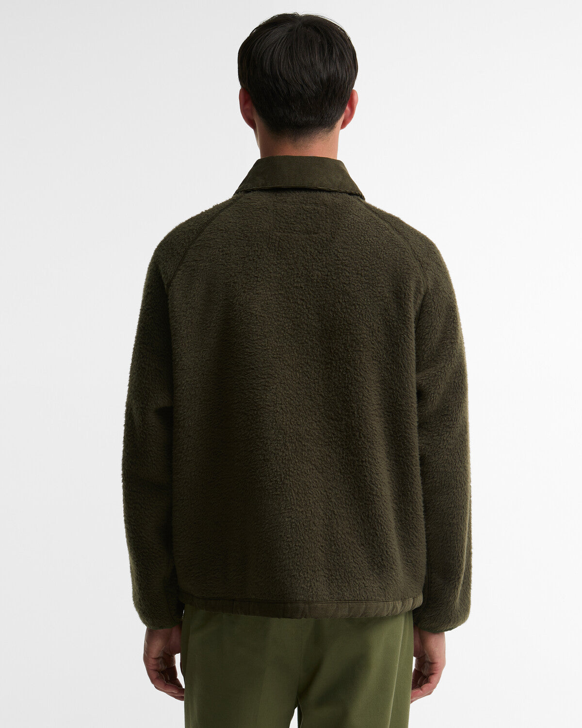 Barbour Transport Fleece Jacket - Sage