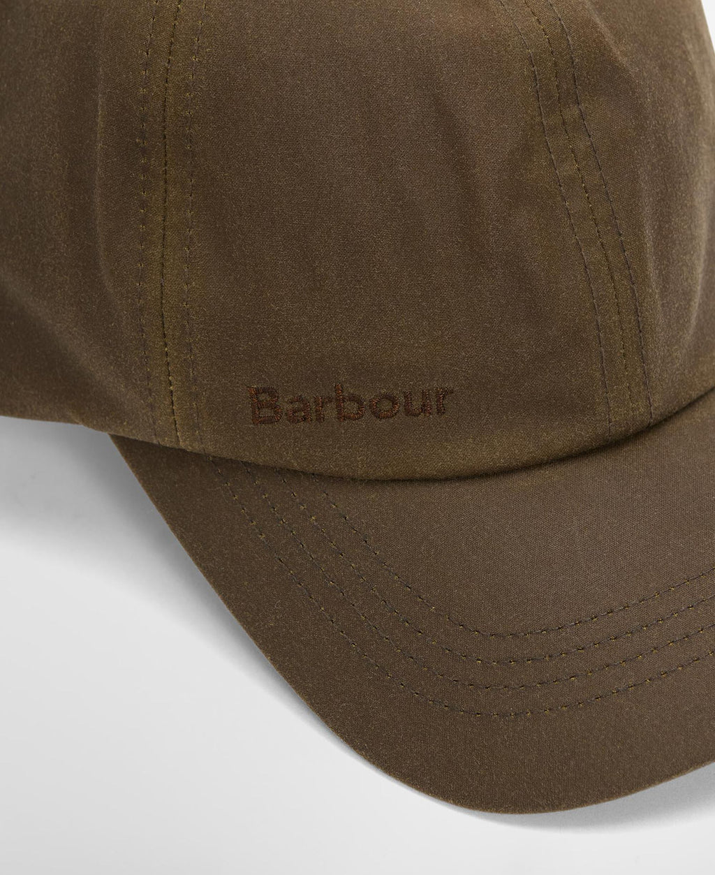 Barbour Wax Cap in Beech, detail