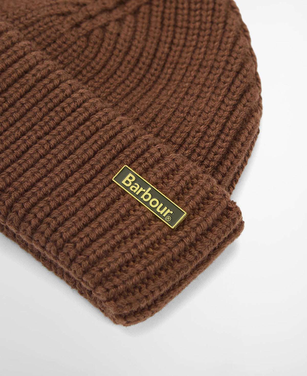 Barbour Mosely Beanie Hat - Soil