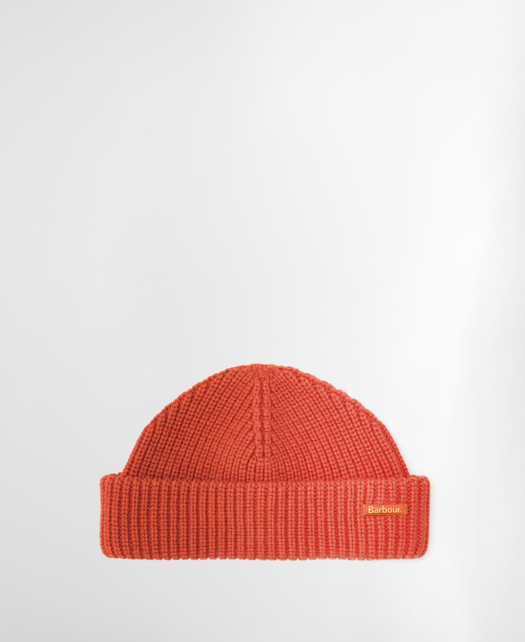 Barbour Mosely Beanie Hat in Roobios, front view