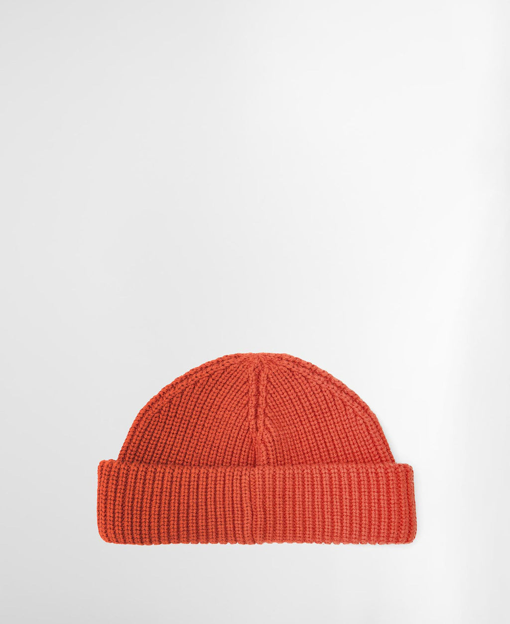 Barbour Mosely Beanie Hat in Roobios, worn