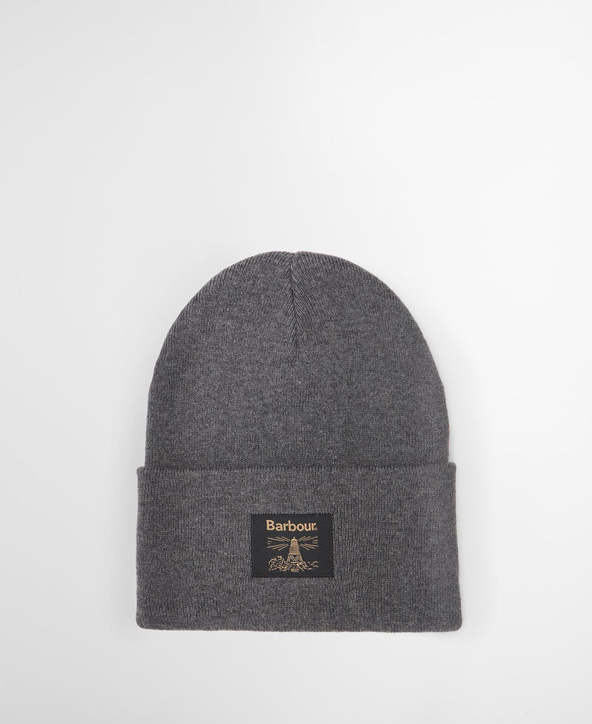 Barbour Harton Beanie Hat - Charcoal