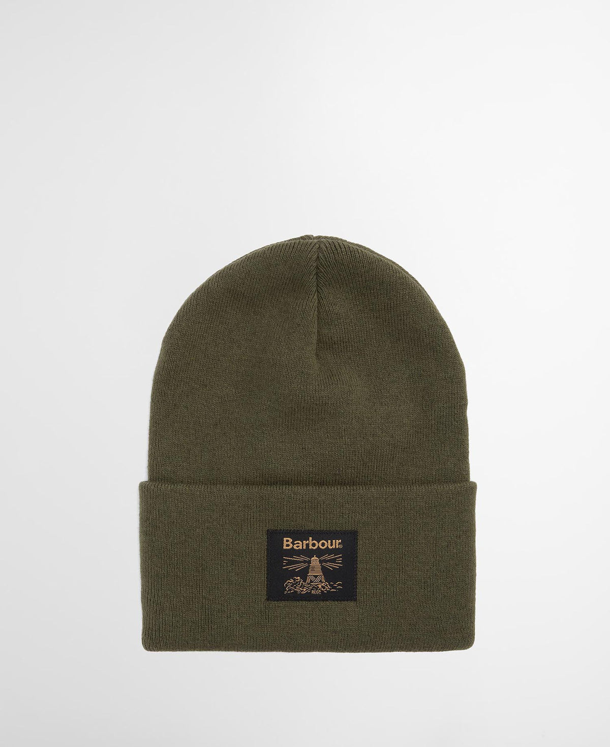Barbour Harton Beanie Hat - Deep Olive