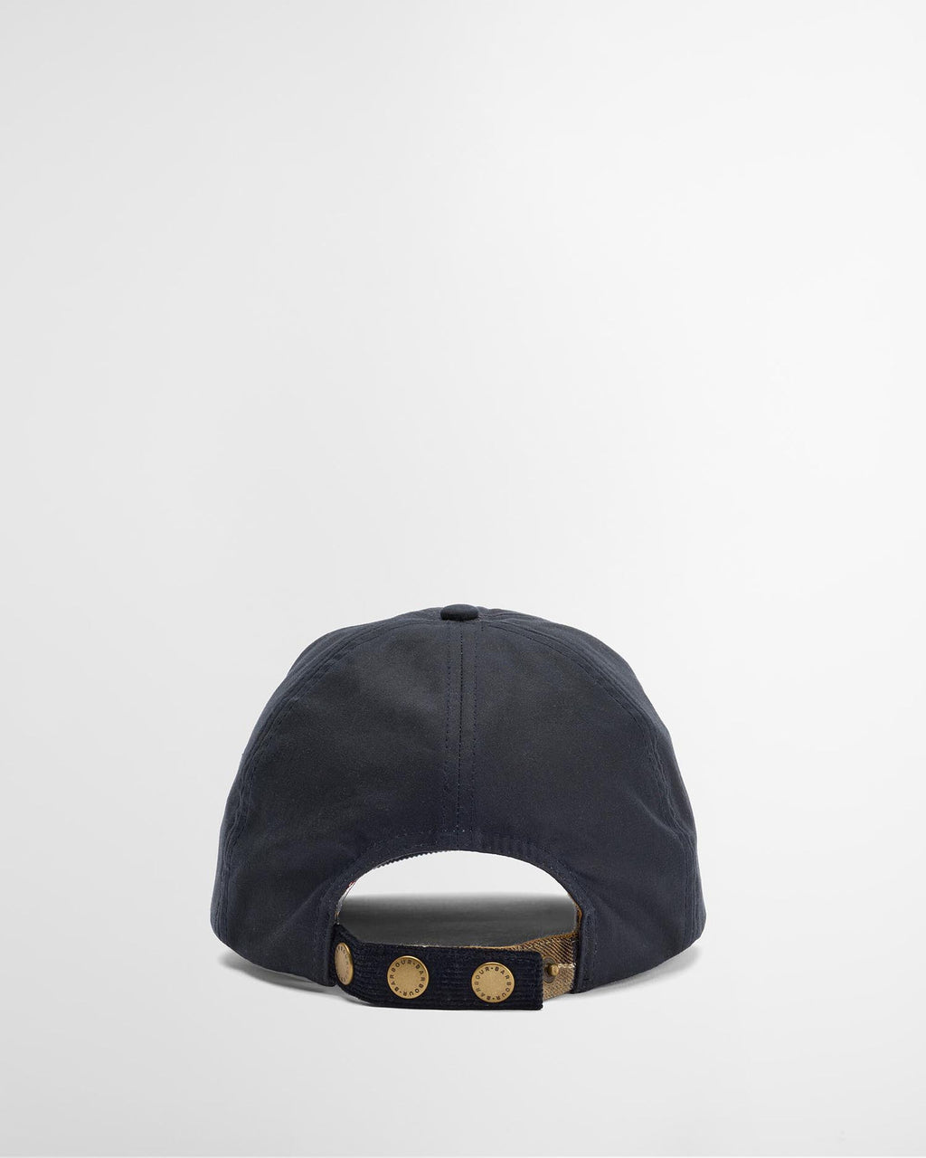 Barbour Ashby Cap in Navy, back view