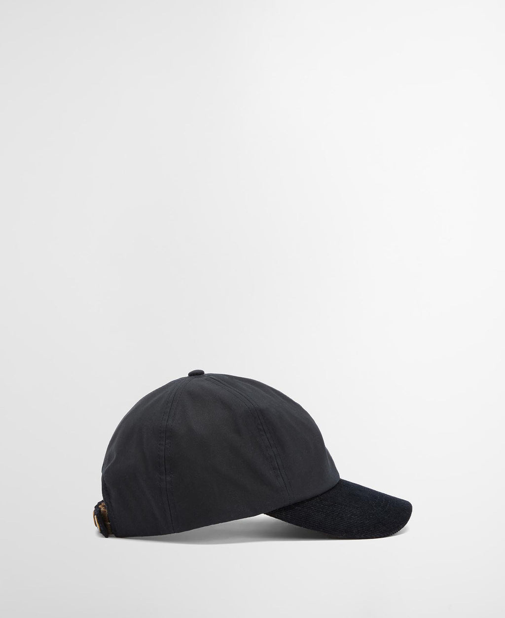 Barbour Ashby Cap in Navy, detail