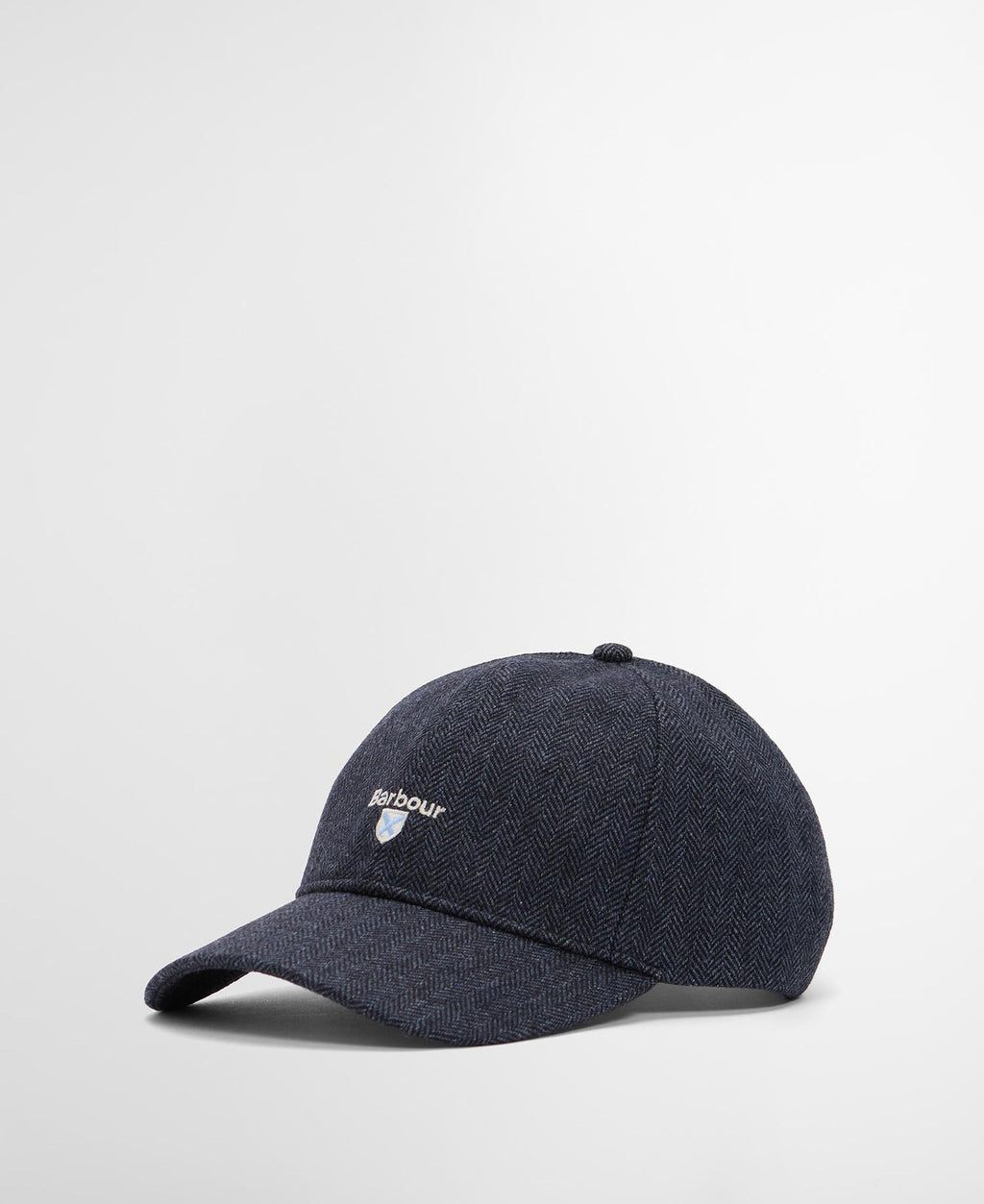 Barbour Barlow Cap in Navy, front view