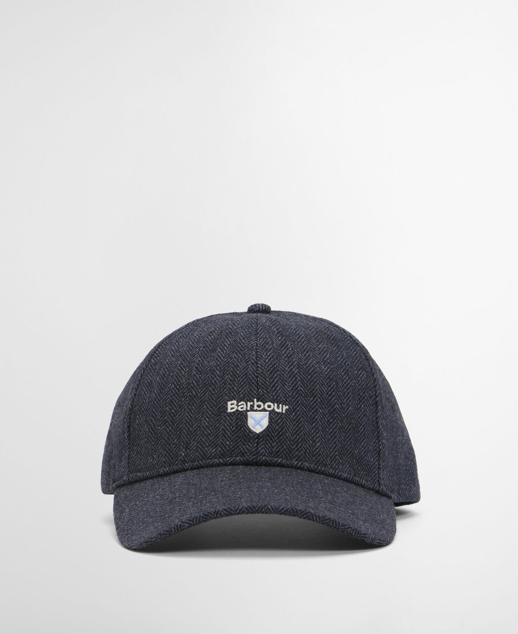 Barbour Barlow Cap in Navy, detail