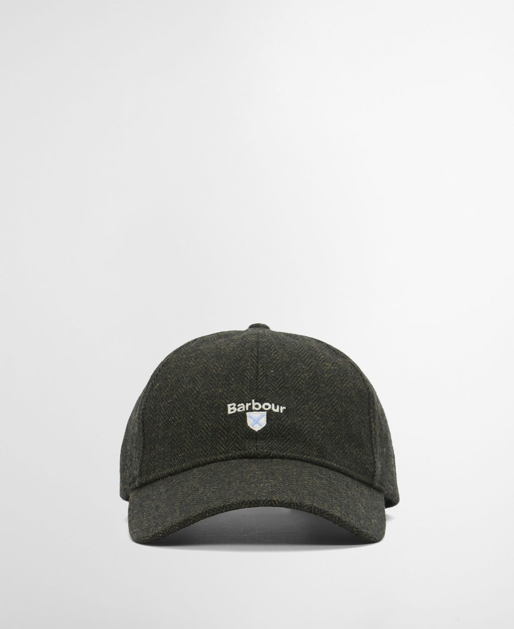 Barbour Barlow Cap in Olive, detail