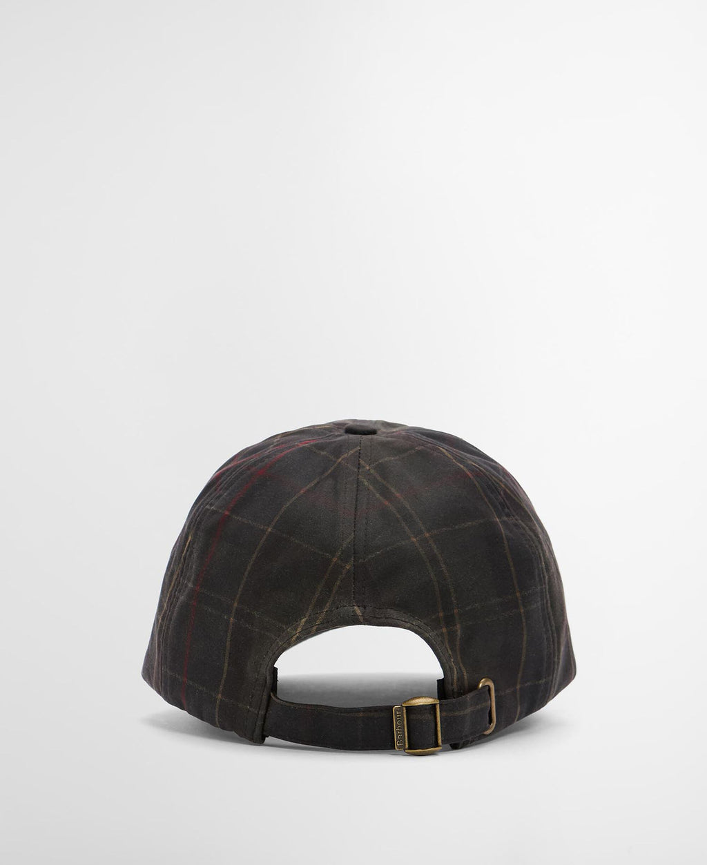 Barbour Haydon Tartan Cap in Dark Classic Tartan, worn