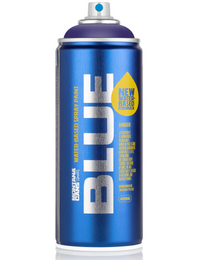 Montana Blue Water-Based Spray Paint 400ml - Blue Velvet BLU4150