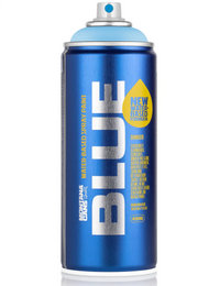 Montana Blue Water-Based Spray Paint 400ml - Chilled Blue BLU5010