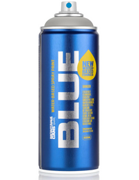 Montana Blue Water-Based Spray Paint 400ml - Asphalt BLU7130