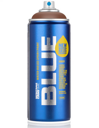 Montana Blue Water-Based Spray Paint 400ml - Brownies BLU8140