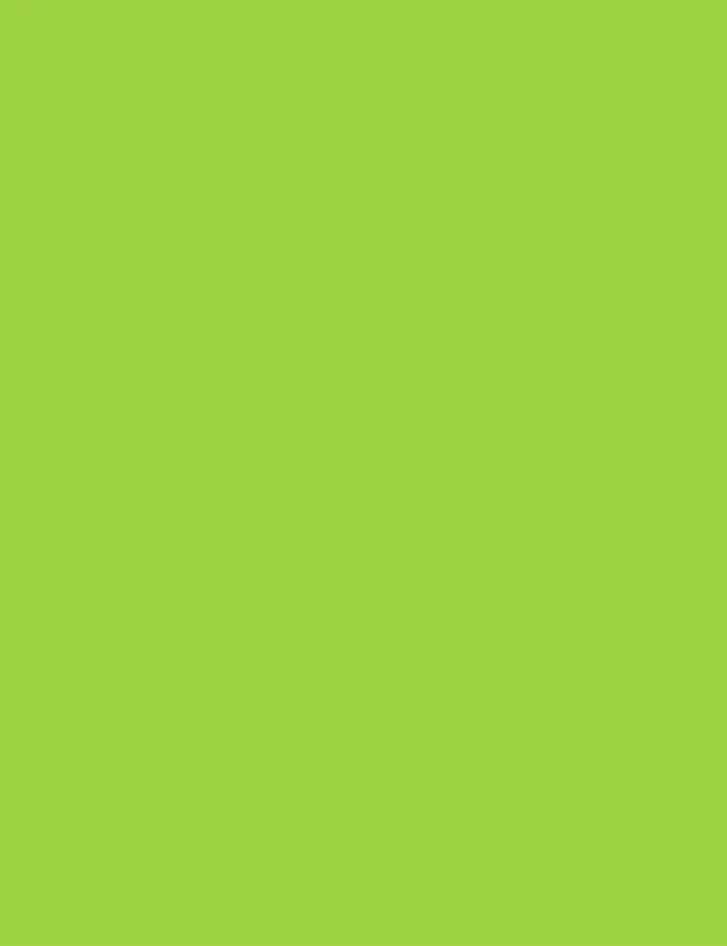 Lime green color swatch