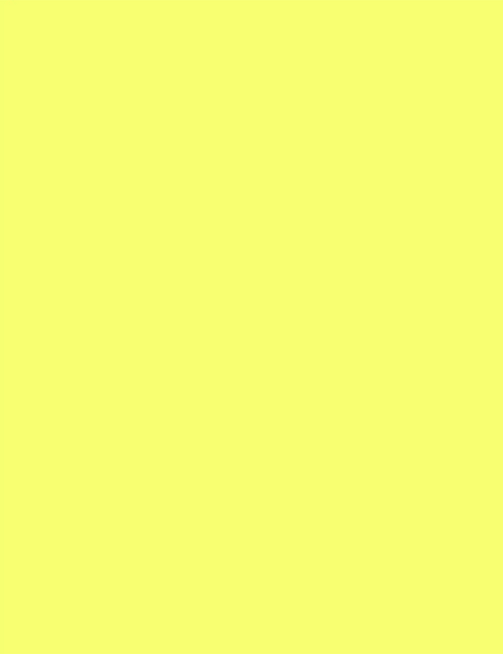 Fluorescent yellow water-based spray paint color swatch