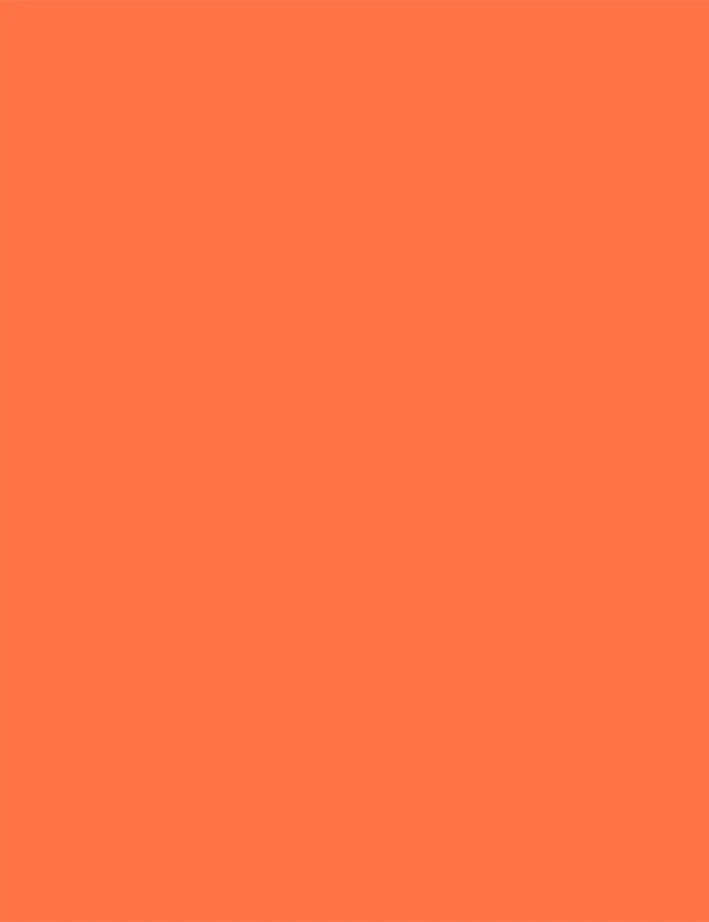 Fluorescent orange spray paint color swatch