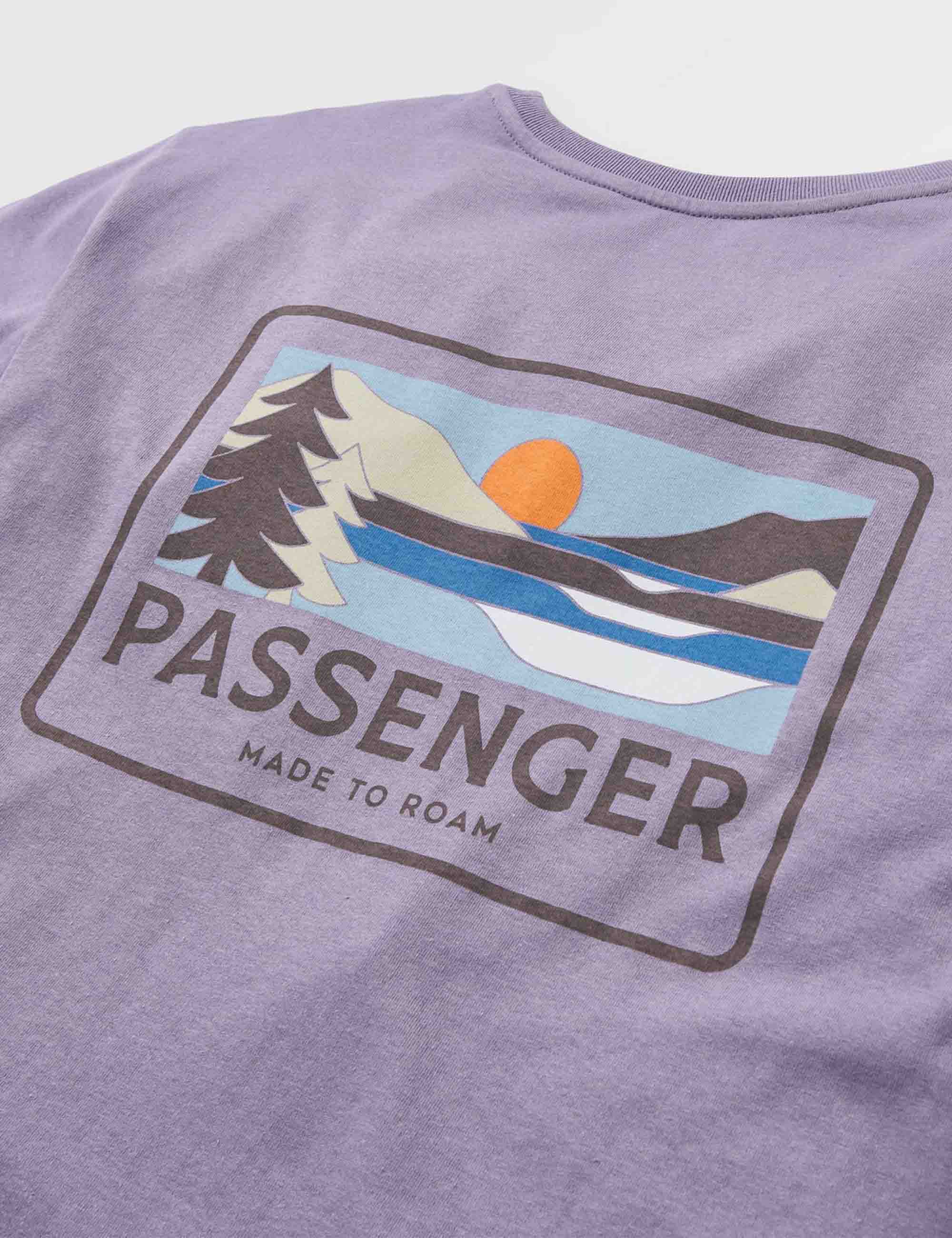 Passenger Roamer Recycled Cotton T-Shirt - Heather