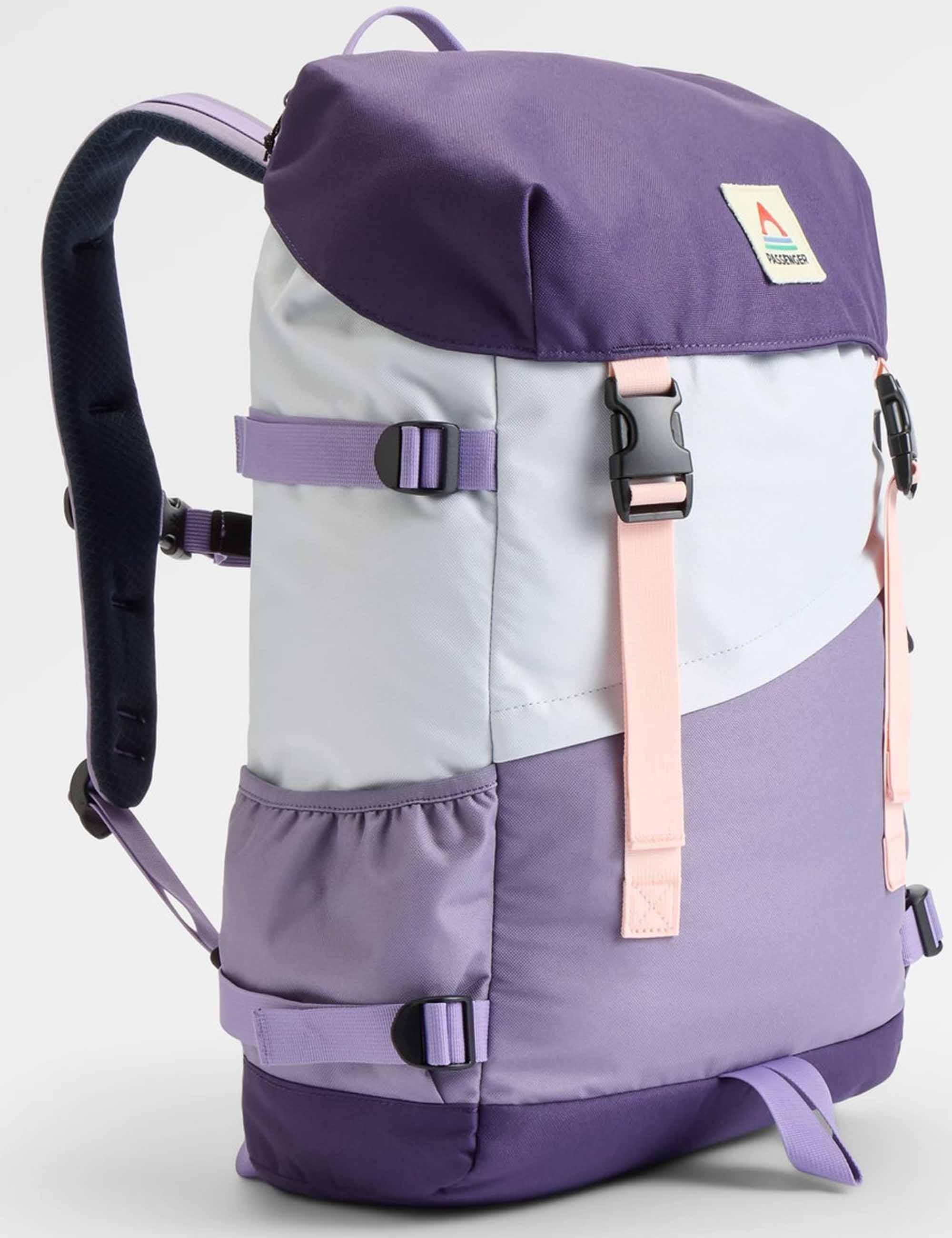 Passenger Boondocker Recycled 26L Backpack - Heather/Deep Purple