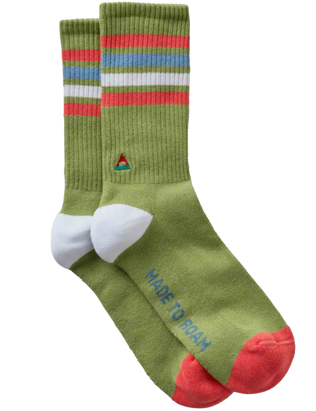 Midweight Crew Socks - Pistachio